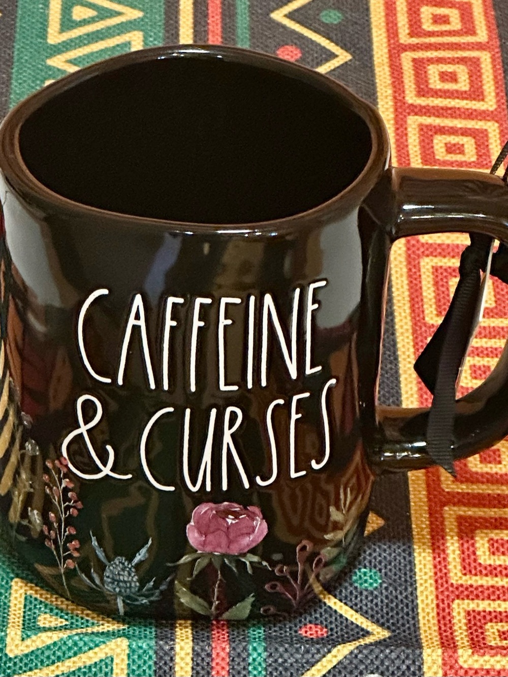 🔮 Rae Dunn Caffeine & Curses Mug ☕️ Spooky Season Essential NWT